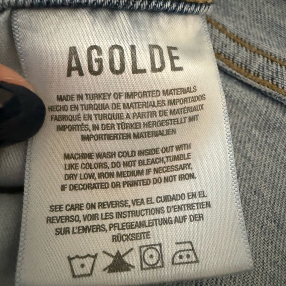 Agolde size 27 Sophie midrise women’s jeans - Picture 6 of 8